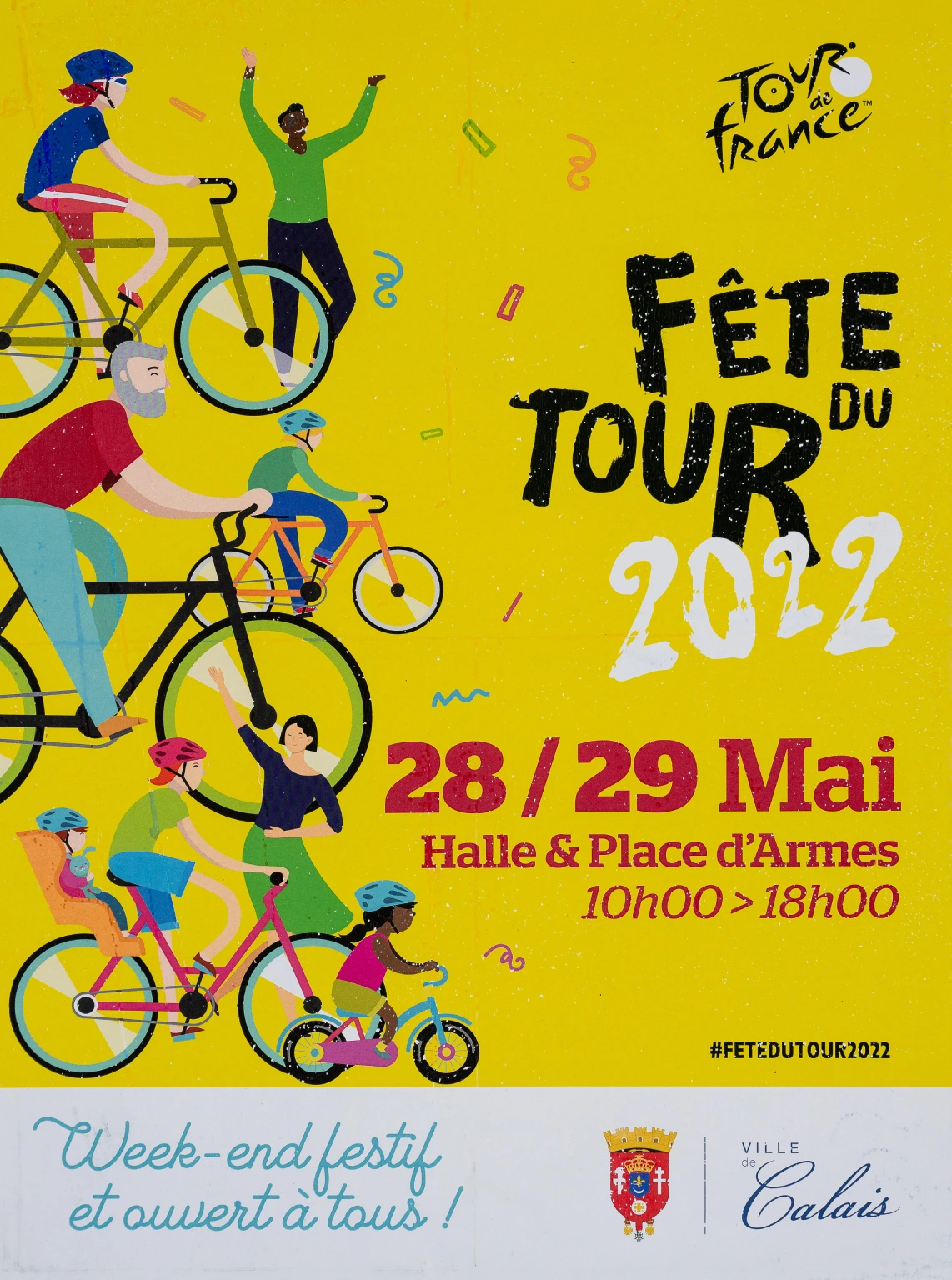 Tour de France 2022 festival, Calais.